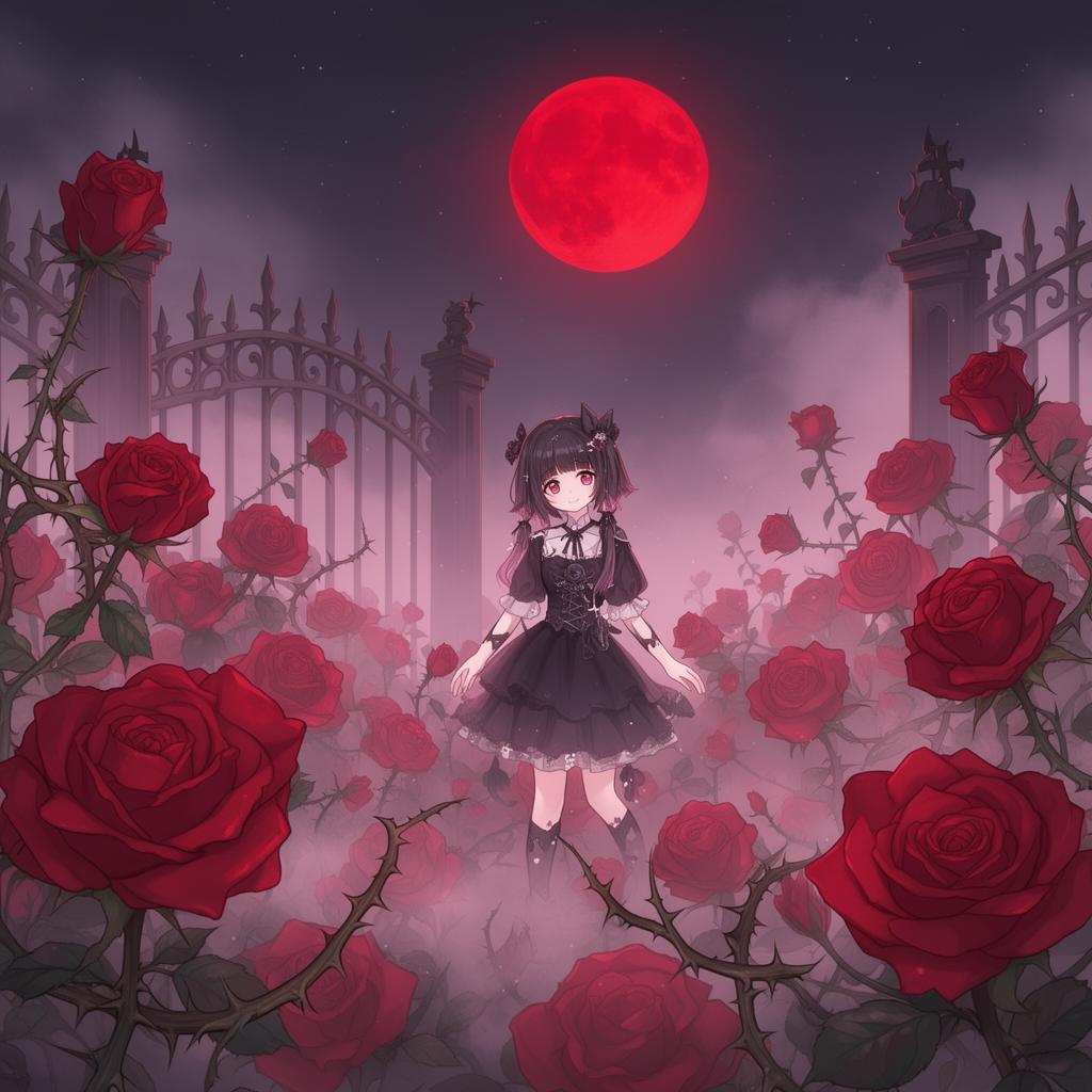 Crimson Rose Garden